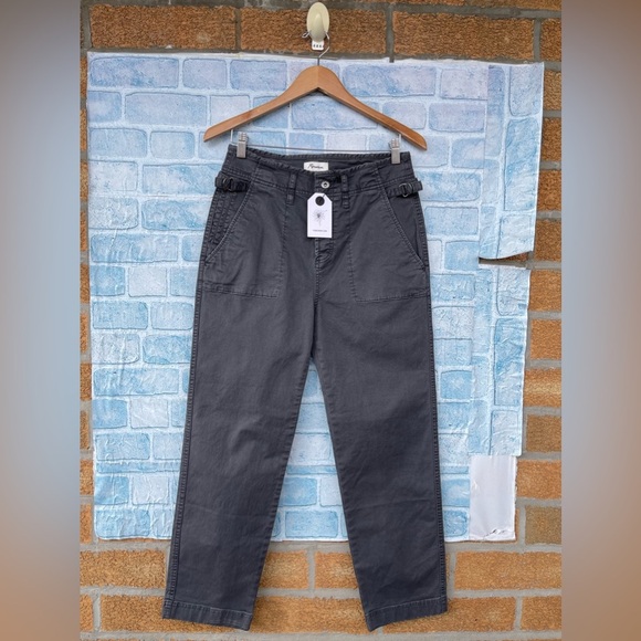 Gray Ankle Pants - Picture 3 of 16